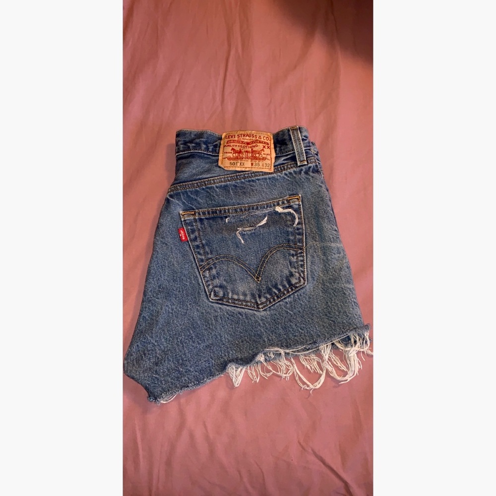 Levi’s high waisted shorts